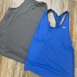 2 for 1: Nike and Reebok Athletic Tanks